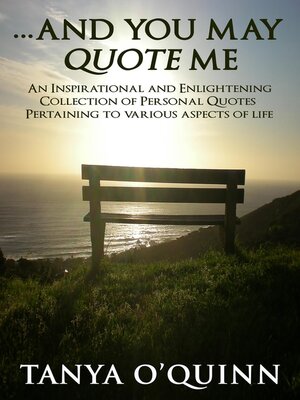 cover image of ...And You May Quote Me
